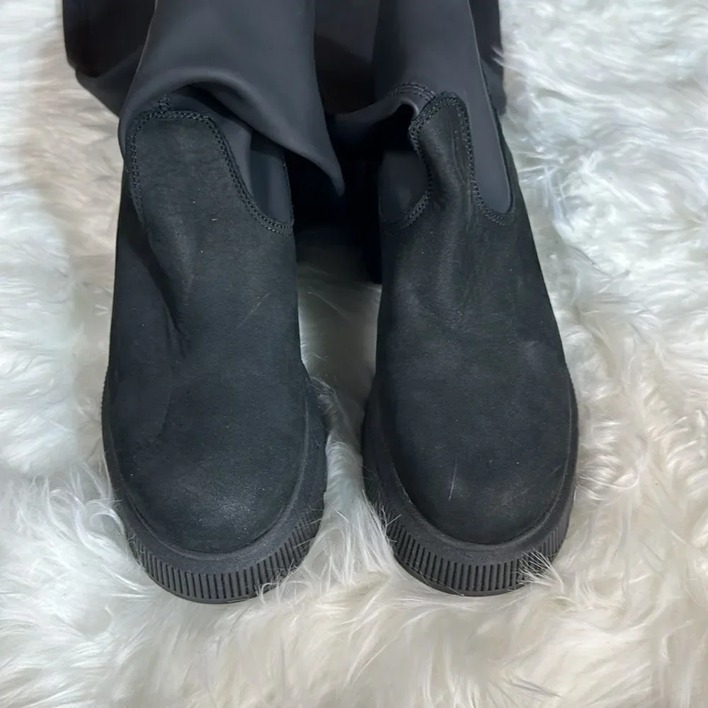 New and unworn tall boots